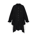 Drawstring Shirt Dress