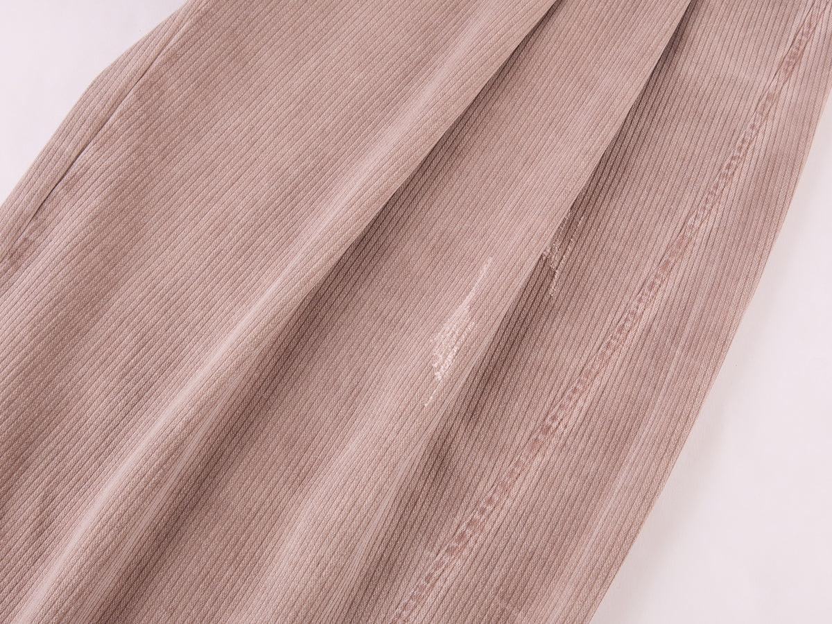 Vintage Washed Military Button Trousers