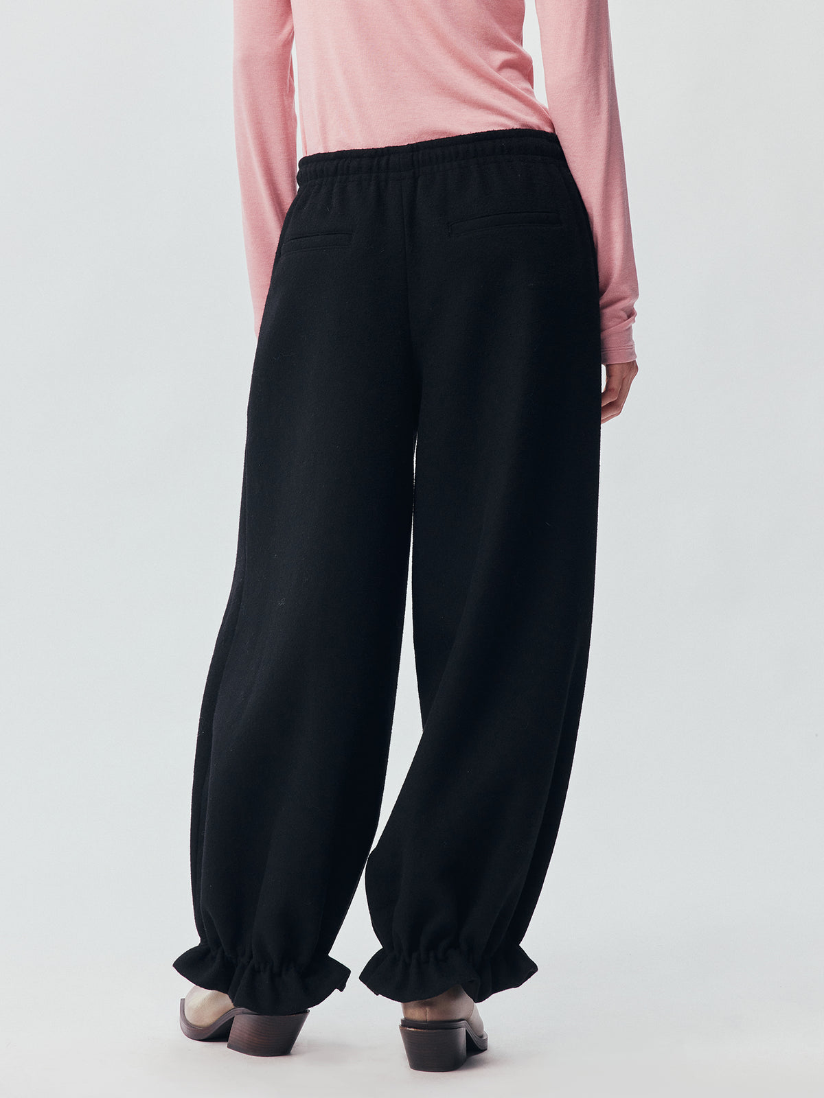 Balloon Hem Trousers