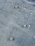 Retro Diamond Washed Jeans