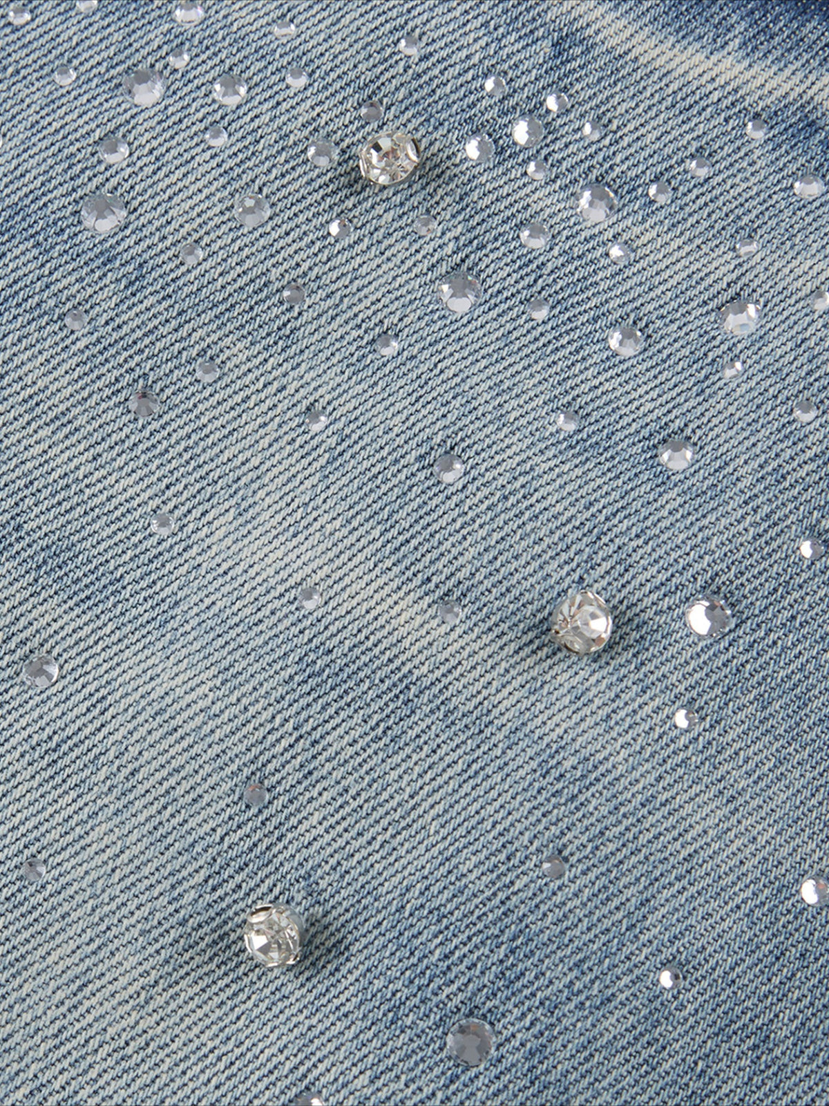 Retro Diamond Washed Jeans