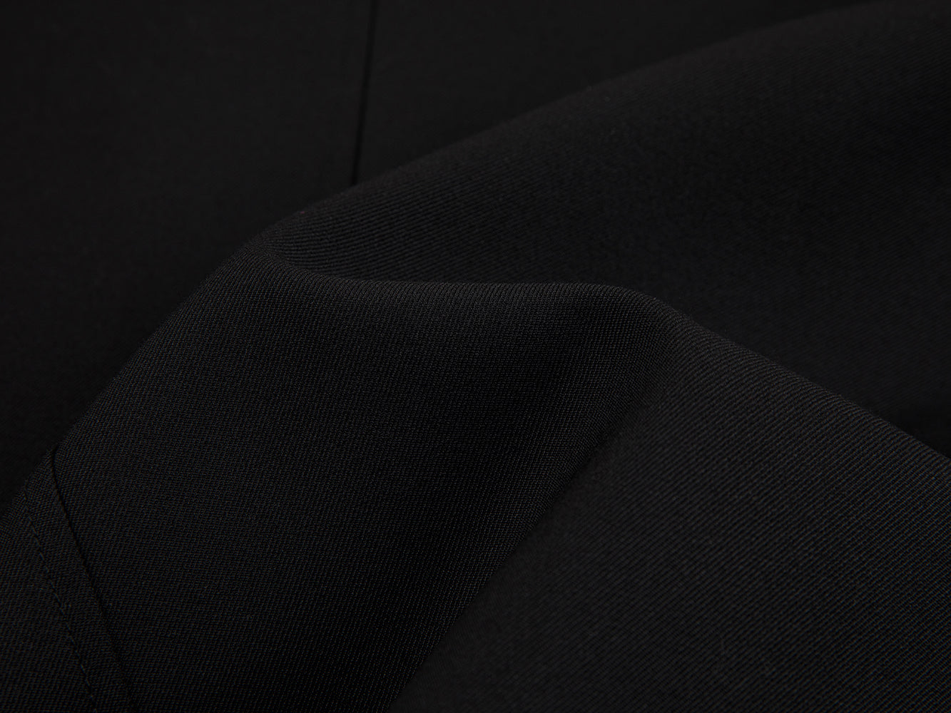 Black bowknot pocket coat