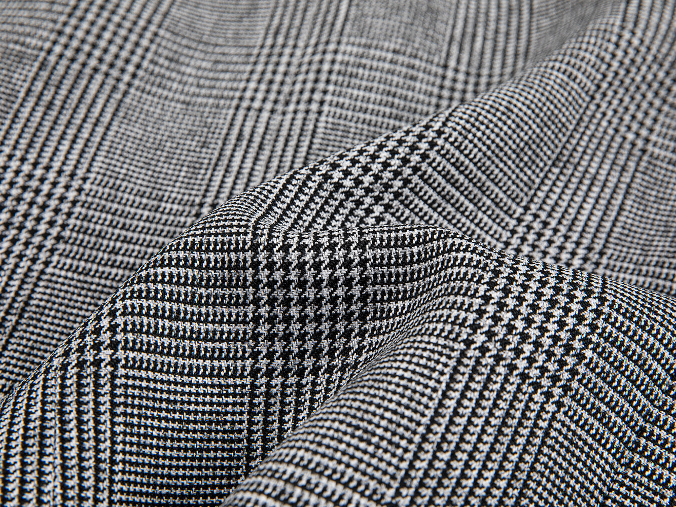 Houndstooth long coat