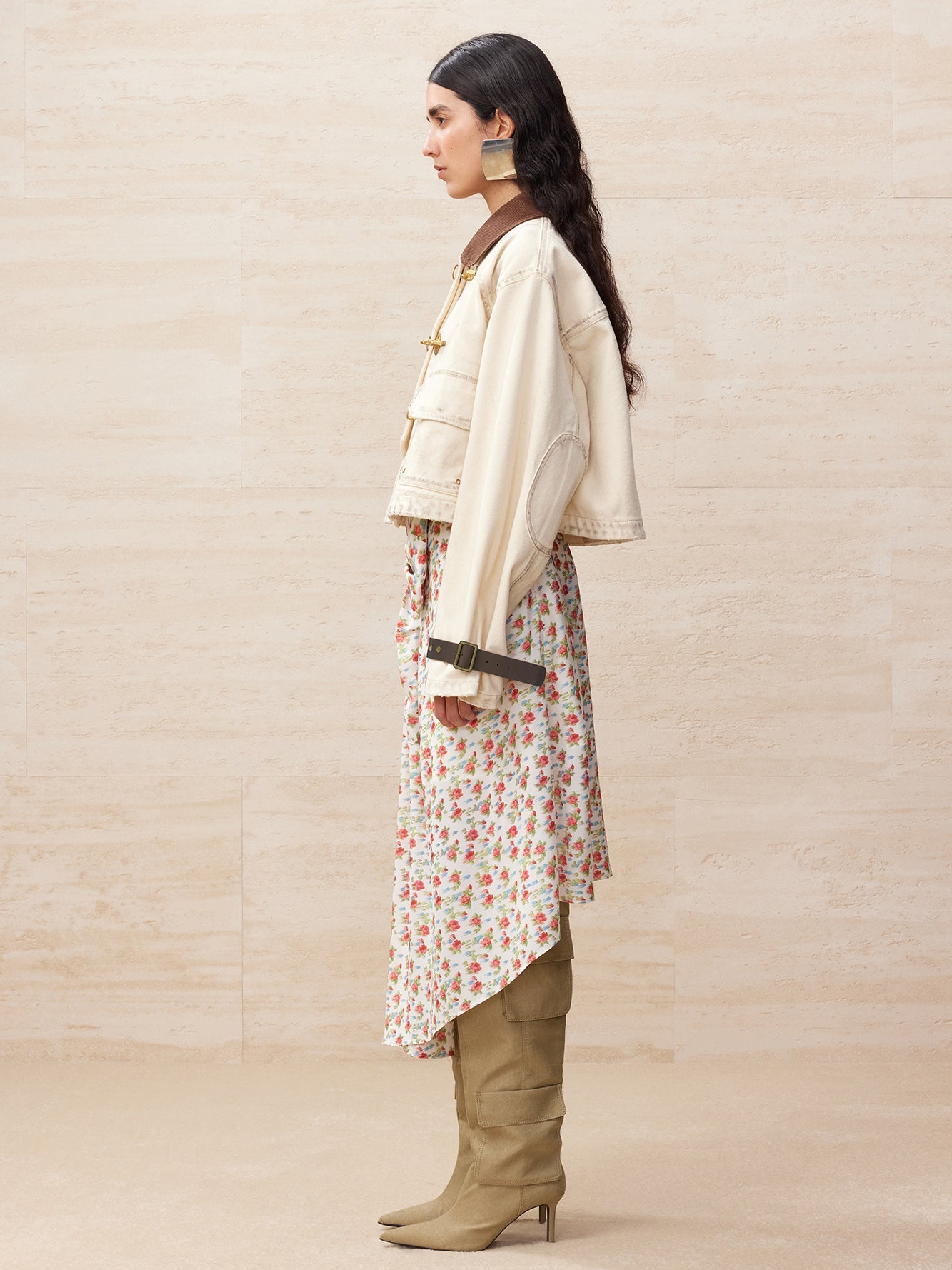 Uooyaa club distressed hunting jacket