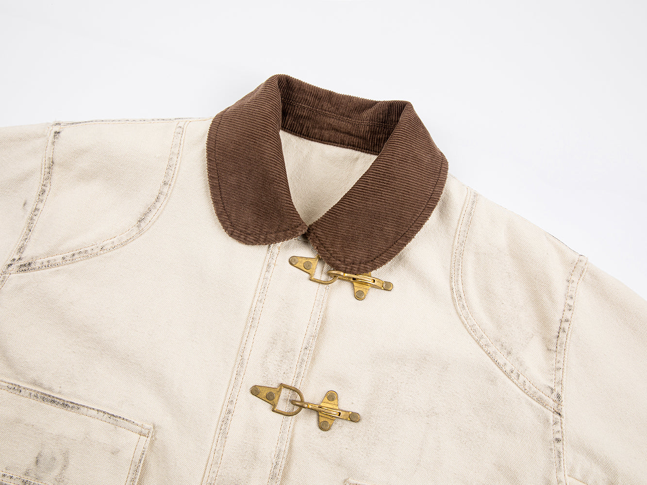 Uooyaa club distressed hunting jacket