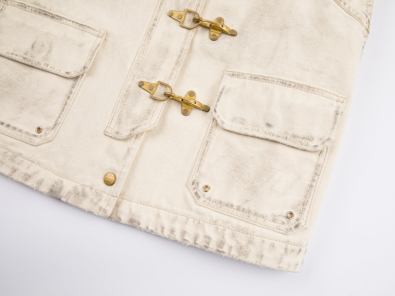 Uooyaa club distressed hunting jacket