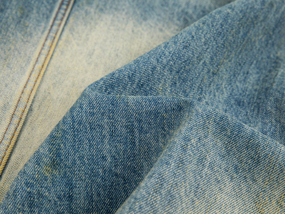Uooyaa club washed denim jacket