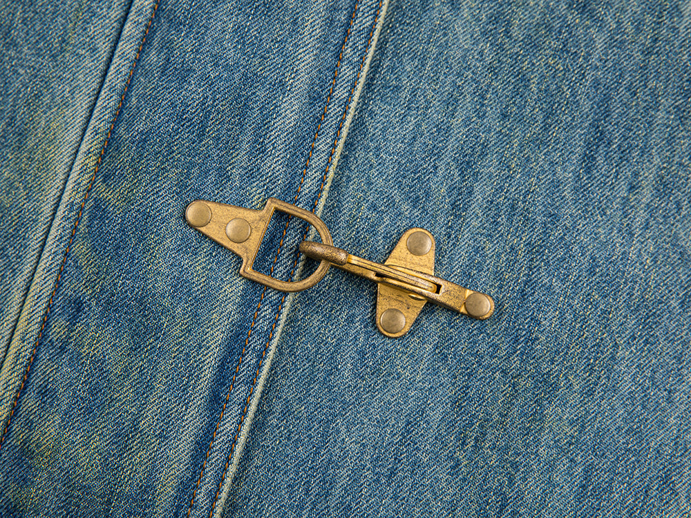 Uooyaa club washed denim jacket