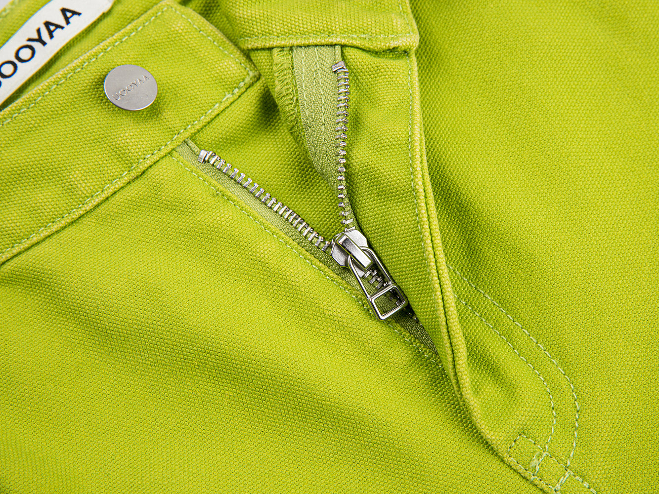 Youth and truth draped flared jeans