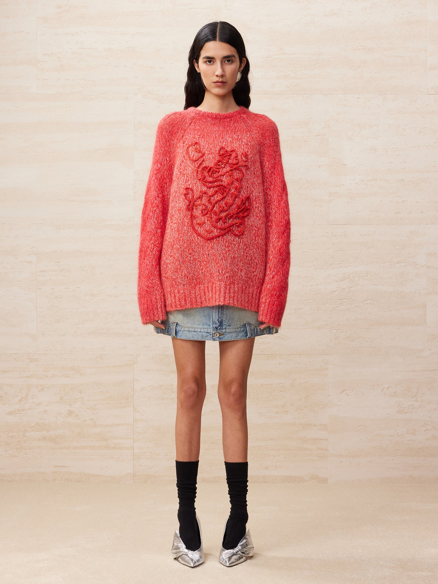 Red dragon sweater