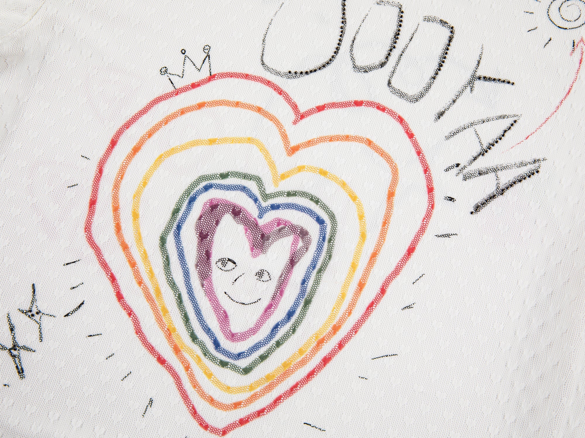 Childlike drawing long sleeved shirt