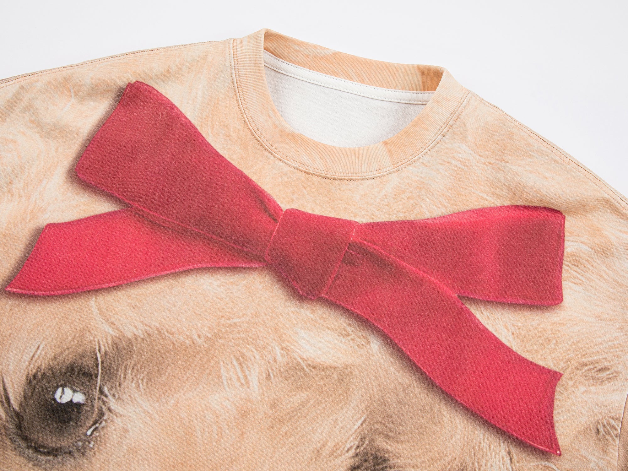 Puppy printed two-piece t-shirt