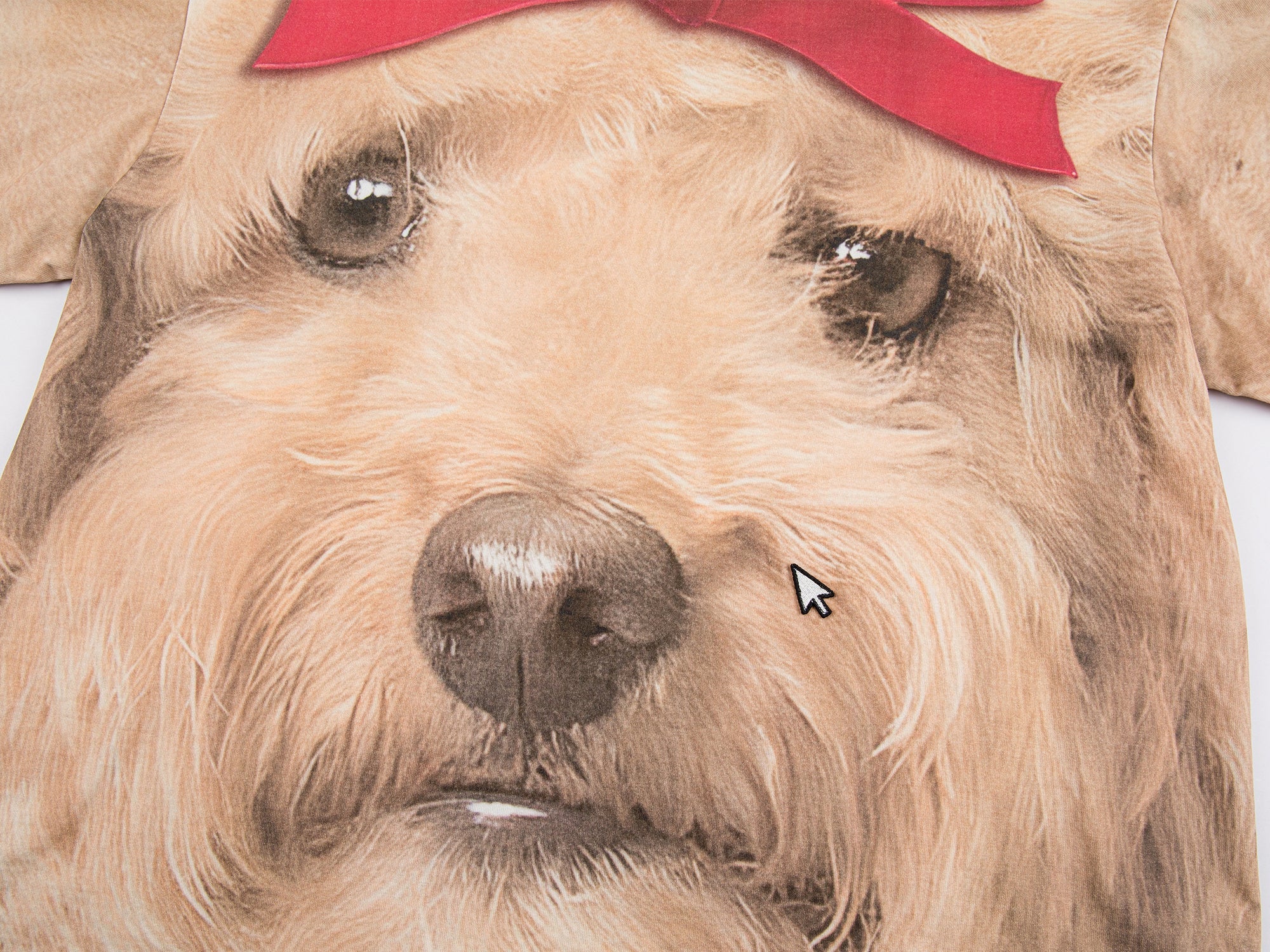 Puppy printed two-piece t-shirt